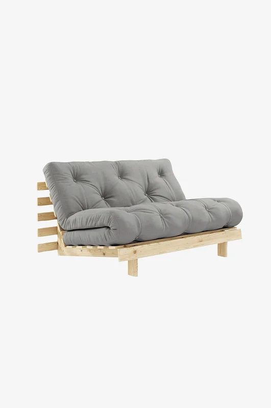 Karup - Sovesofa Roots 140 Rå bund - Grå - Sovesofaer - Fra Homeroom