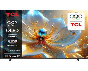 TCL 98tum T8C 4K 144 Hz QLED Smart TV (2025) - 98T8C