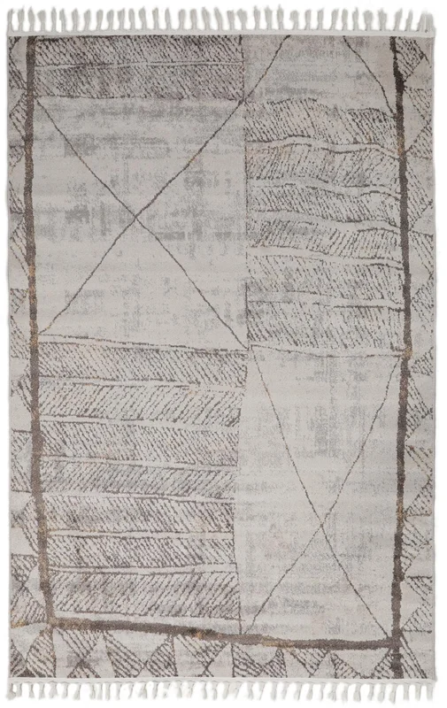 Farida Cream Beige/Taupe Brown Oeko-Tex Rug
