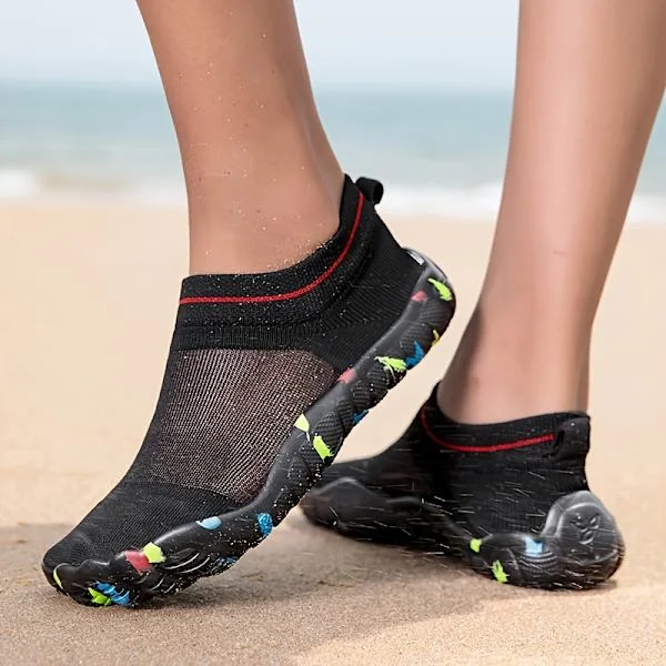 Quick-drying outdoor water shoes - All-terrain outdoor shoes with EVA non-slip sole, suitable for the beach Black