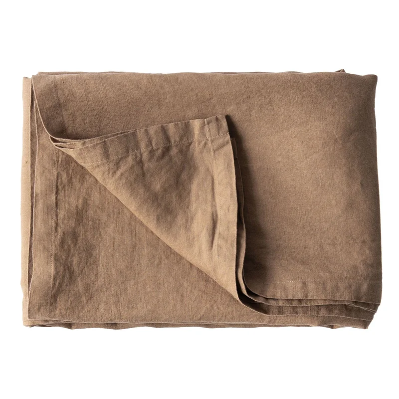 Tell me more Bordsduk i linne 145x330 cm, hazelnut | Dukning & Servering > Textil > Duk | Bagaren och Kocken