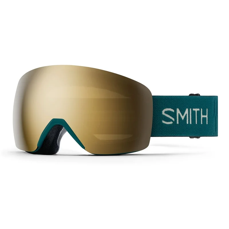 Smith Skyline - Chromapop Sun Black Gold Mirror 1KM i Grøn Acetate