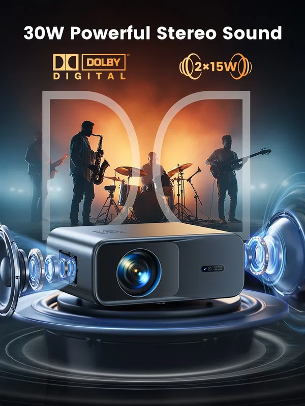 AliExpress - Wimius 4K Projektor Google TV 1200ANSI Laser WiFi6 Native 1080P Heimkino Filmprojektoren Strahl für Netflix Beamer Projektor