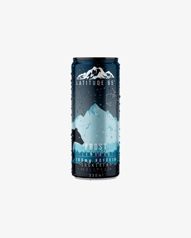 Latitude 65 Energidryck - 330 ml - Frost - Lemonade - Energidryck