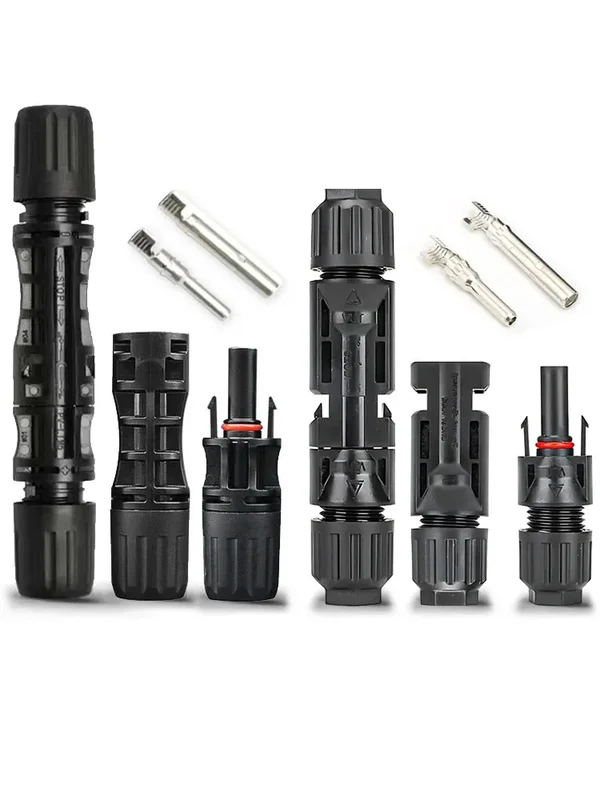 AliExpress - 10/20/40/100/200/400-teiliges Solar-PV-Steckverbinder-Set – 1000 V, 30 A, MC4-kompatibel für 2,5/4/6 mm² Kabel, wasserdichter Stecker für