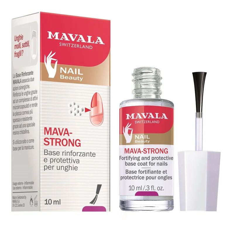 Mavala Mava-Strong Base Rinforzante 10ml - Trattamento Unghie