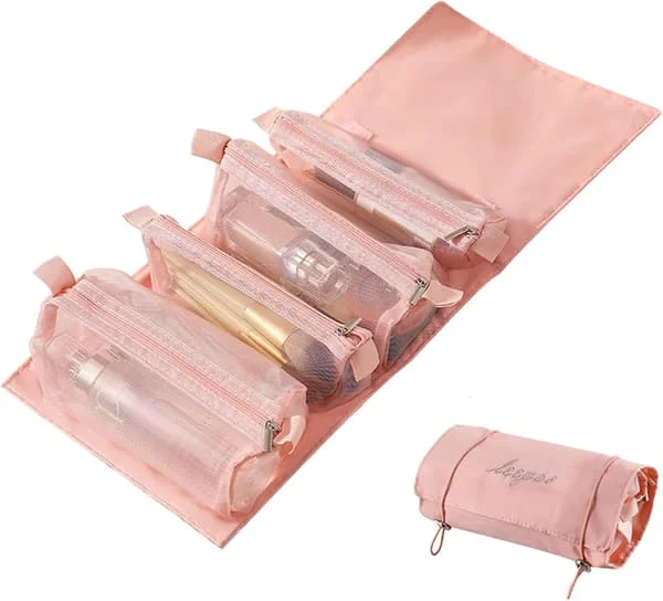 Makeup Bag, Toiletry Bag, Detachable Wash Bag, Hanging Toiletry Bag for Women, Travel Toiletry Bag, Cosmetic Bags, Wash Bag Women