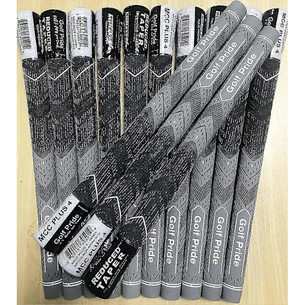 [RM]13 kpl Golf Pride MCC PLUS 4 Golf Grips Standard Midsize Grey-FM- Grey