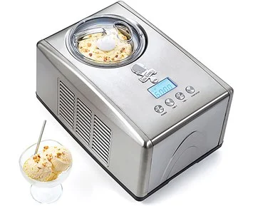 Wilfa ICMS-C15 Silver - Helautomatisk glassmaskin för utsökt glass på en timme