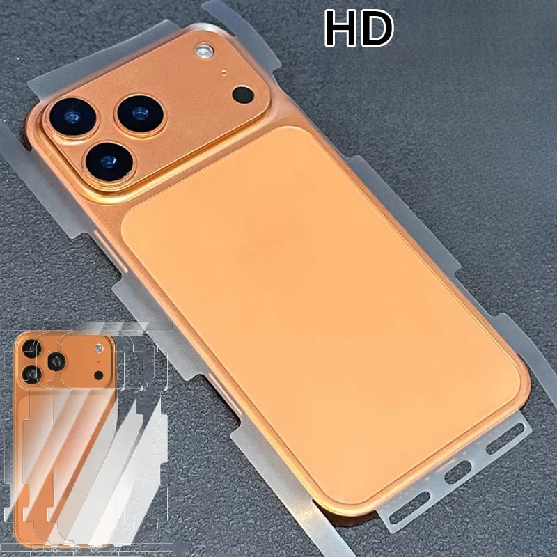 AliExpress - Für Apple iPhone 17 16 Pro Max 17 Air 17 Pro Wrap Side Edge Rückenschutz Kratzer Autorepair HD Weiche TPU Hydrogel Film