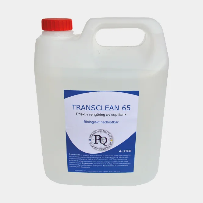 Sanierungsflüssigkeit für Fäkalientank Transclean 65, 4 Liter - Boot
