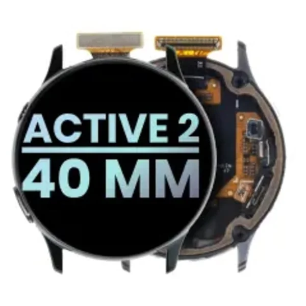 LCD-enhet för Samsung Galaxy Watch Active 2 (40MM) (Service Pack) (Svart)
