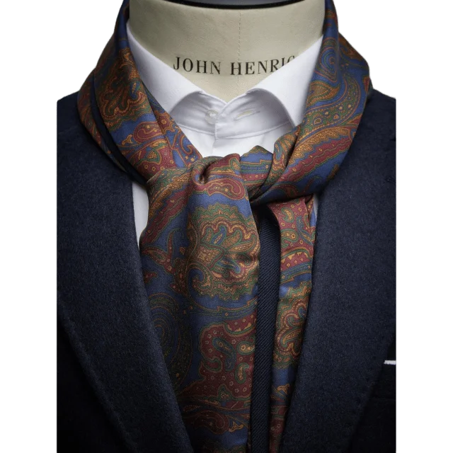 John Henric Wool & Silk Scarf Halsdukar scarves Herr ONESIZE