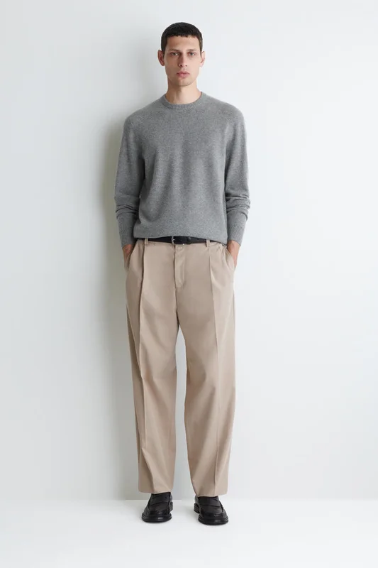 COS Pure Cashmere Jumper in Grey - Men