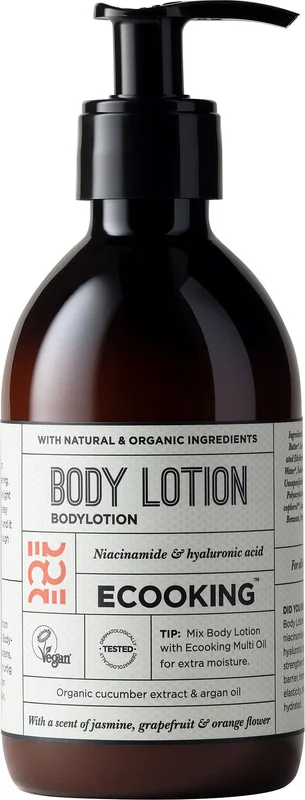 Spar 20% • Køb 2, ECOOKING Bodylotion 300 ml, Hudpleje, Kropspleje, Bodylotion