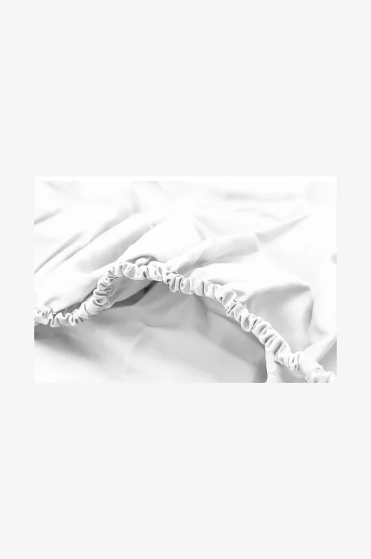 DecoFlux - Faconsyet lagen Solid - Hvid - Faconsyede lagner - 160X200 - Fra Homeroom