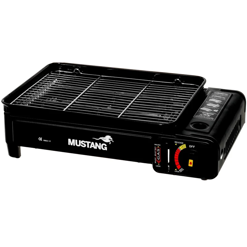 Mustang Transportabel Gasolgrill Caravan Svart | Utematlagning > Grillar > Gasolgrill | Bagaren och Kocken