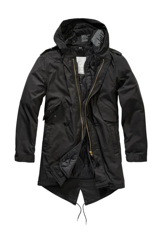 Brandit M51 US Parka Jacket Black XL