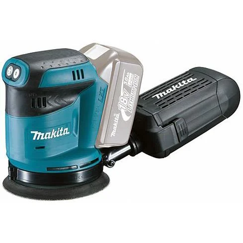 Makita DBO180Z Excentersliber uden batteri og lader, Maskiner