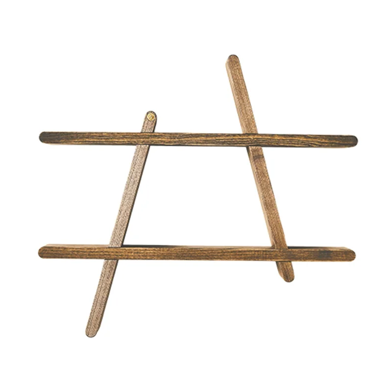 Andersen A-Shelf medium hylde, dark wood - Mørk træ | KitchenOne