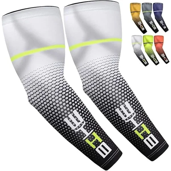 UV Sun Protection Cooling Compression Sleeves Arm Sleeves Men Women Sports XXL XXL