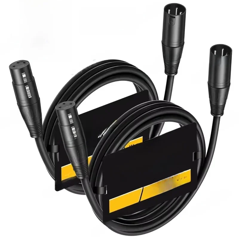 AliExpress - 1–10 m XLR-Kabel, Stecker auf Buchse, 3-polig, symmetrisches XLR-Kabel, Bühnenaufzeichnung, Studio-Audio-Schnittstelle für Shure SM7B SC3