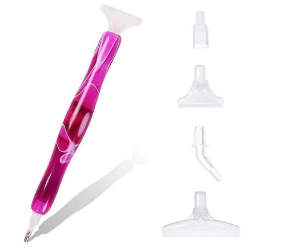 Diamond Painting Pen with 6 Accessories - Diamond Painting
