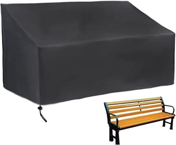 Hagetrekk, Vanntett 210D, Svart, 163x66x89cm, for 3-seters loungestoler, Utendørs