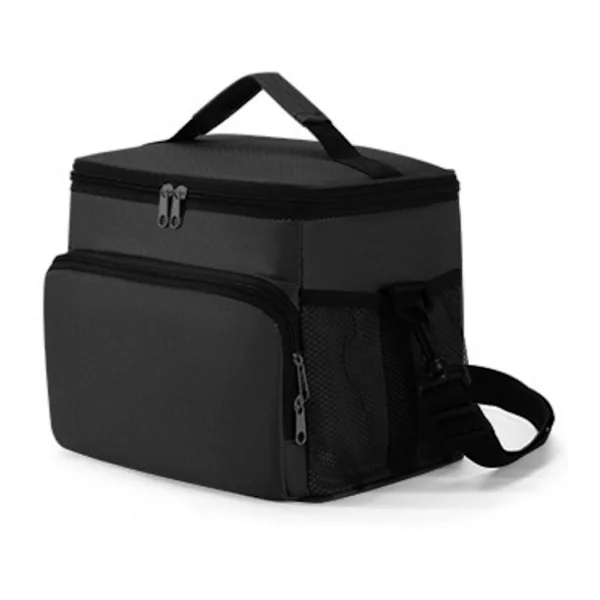 Matboks Håndveske Matboks med Aluminiumfolie Fortykning Vanntett Matboks Bag Matboks Student Matboks Isolasjonsveske-Svart