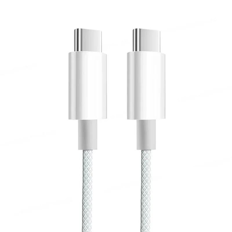 AliExpress - Câble USB-C d'origine pour Apple iPhone 17 Pro Max, charge rapide PD 60W pour Huawei Xiaomi Samsung, câble tressé Type C, accessoires