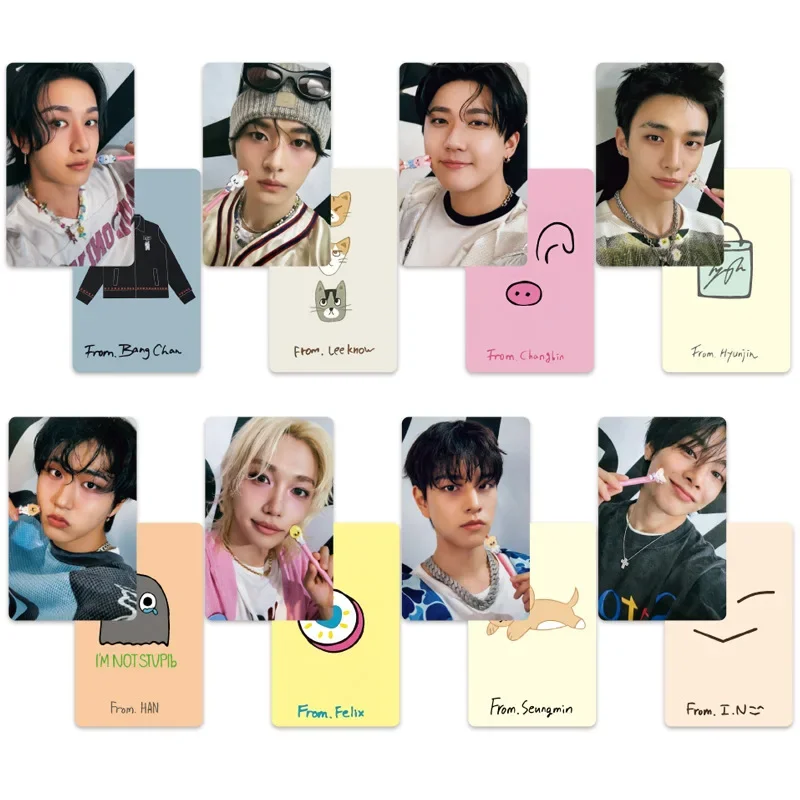 AliExpress - 8 nouveaux albums photo SKZOO Stray Kids SK BT SV TW NO TRAGEDY, cartes photo, cartes postales, cartes LOMO, cadeau kpop