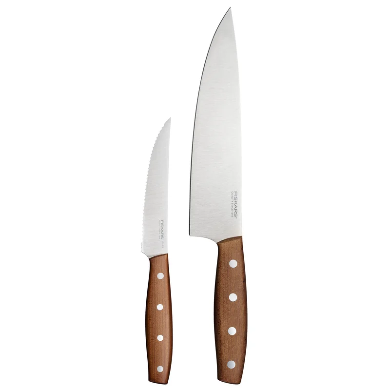 Fiskars Folken knivsæt 2 dele, træ | KitchenOne