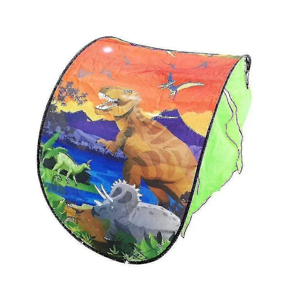 Fancy Dream Tents Barn Enhörning Rymd Hopfällbart Tält Inomhus Sängtält Dinosaurs