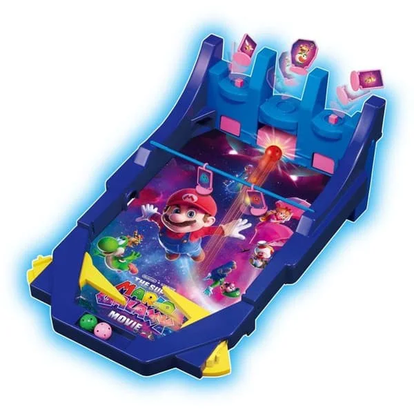 SUPER MARIO GALAXY-FILMEN Battle Pinball Galaxy - EPOCH Games - 7629 - Party- och actionspel med samlarfigurer.