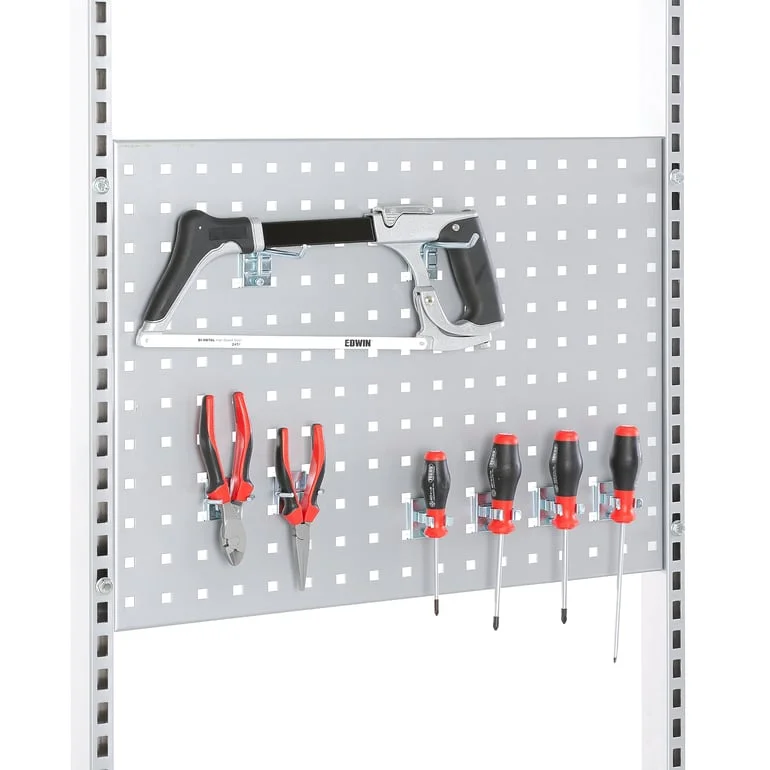 Verktygspanel för praktisk verktygsförvaring - 480x875mm - Silver
