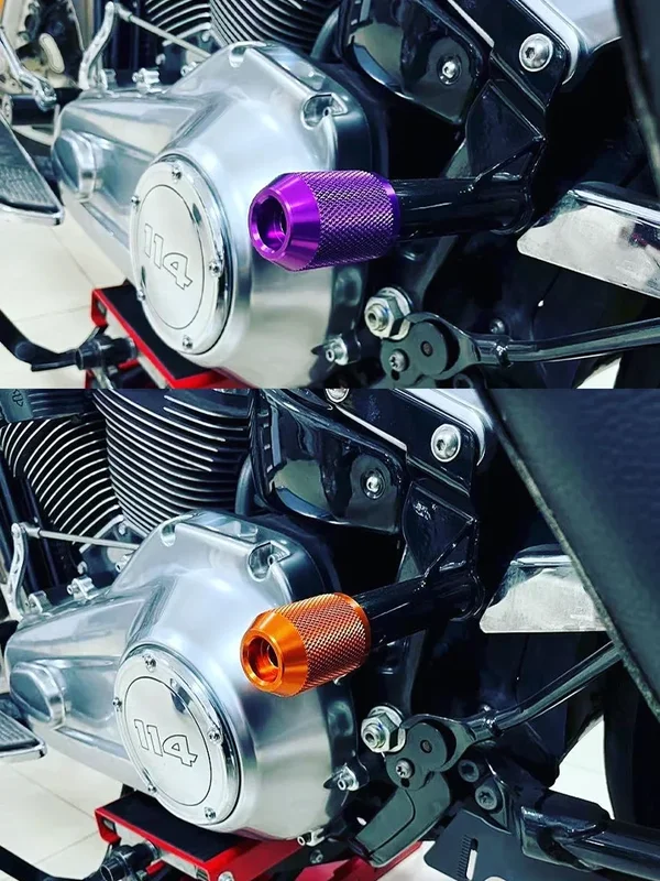 AliExpress - Remplacement de moto Billet CNC 6061 Crash Bar sacoche garde curseurs universels pour Harley M12 sacoche garde et Crash Bar