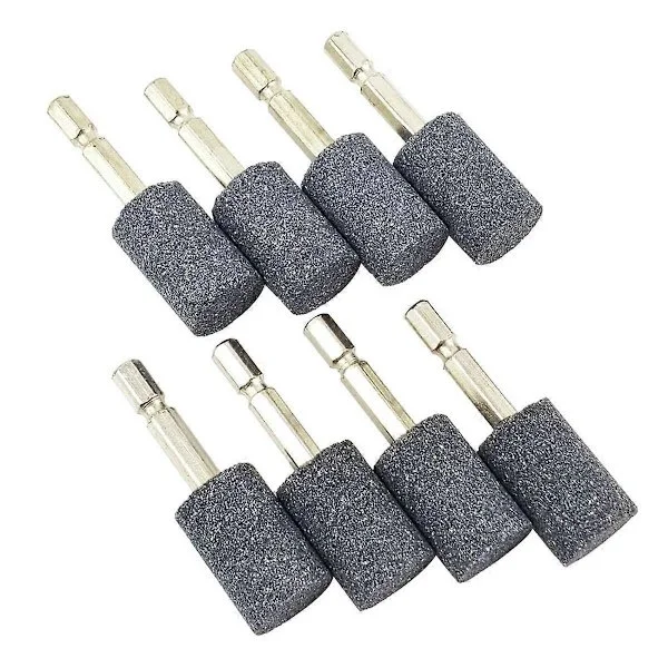 St Cylinder Slipsten - 1/4 tum Hex Skaft Slipsten Monterad Slipstift för Roterande Verktyg