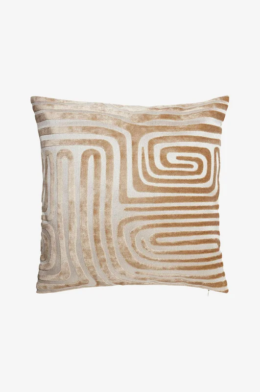 Svanefors - Kuddfodral Molly 45x45 cm - Brun - Prydnadskuddar & kuddfodral - 45X45 - Från Homeroom