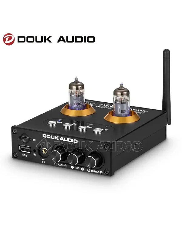 AliExpress - Douk Audio Mini Bluetooth 5,0 Vakuumröhre Vorverstärker HiFi Stereo Audio Receiver USB Musik Player Kopfhörer Verstärker TF Karte