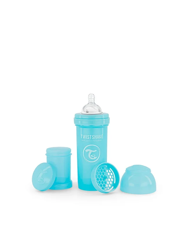 Twistshake Anti-kolik Sutteflaske Blå 260 ml, Børn & Forældre, Sutteflasker & Tilbehør, Sutteflasker