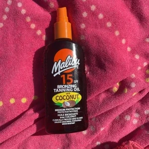 tanning oil