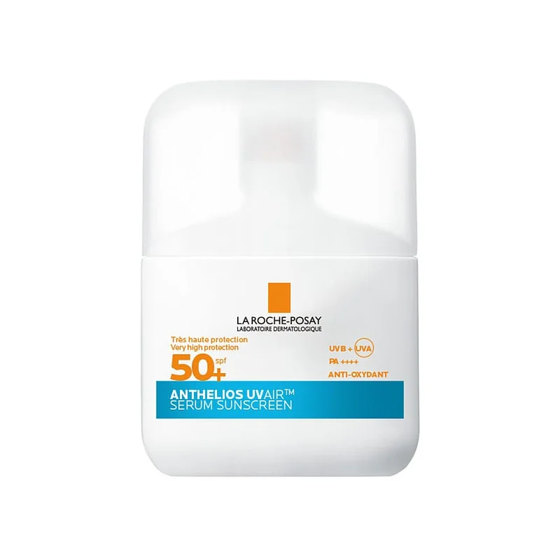 Spar 25% • Køb 2, La Roche-Posay Anthelios UVAir Serum Sunscreen SPF50+ 50 ml, Hudpleje, Solcreme, Solcreme Til Ansigtet