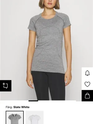 Grå tight tränings t-shirt från Lululemon