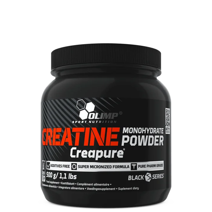 Olimp Sports Nutrition Creatine Monohydrate Powder Creapure Creatine 500 g - Bodyman.dk