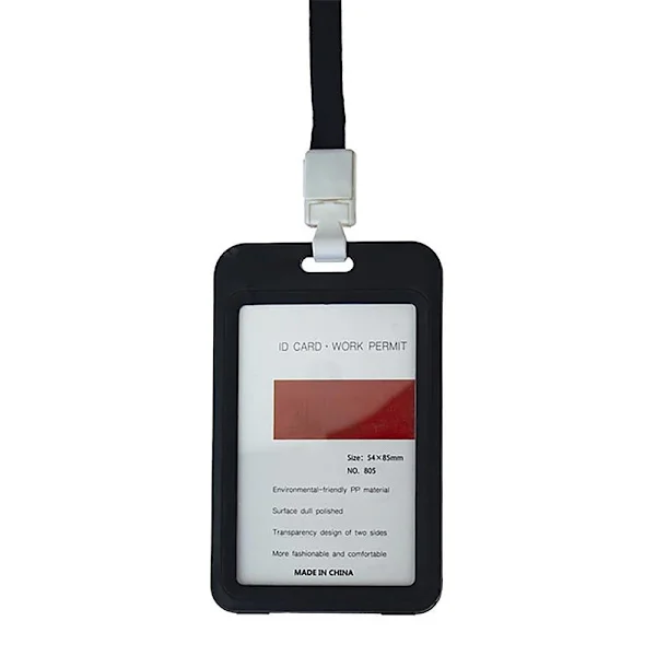 ID-holder Kortholder Adgangskort / ID-kort m rem - Flere farver