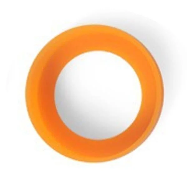 Kopp Bottenskydd Anti-slitage Flaskbotten Skyddsstövel för Hemmakontorsbord Orange
