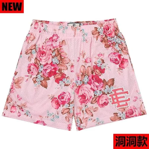 【PP】Eric Emanuel EE Shorts Herr Sommar Gym Fitness Sportshorts Jogging Träning Mesh Andningsbara Shorts