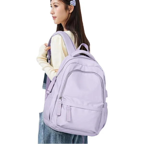 [RM]New Laptop Backpack, Waterproof Laptop Backpack with 19 Inch School Bag with USB Charging