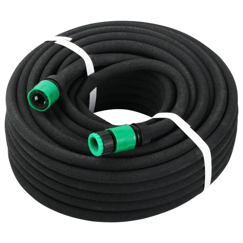 Dryppslange 30m / vanningsslange med koblinger / svetteslange til hage og drivhus / 16 mm