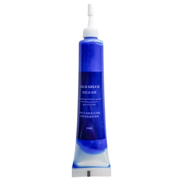 20 ml fast smørefett flytende smøreolje snellevedlikeholdssett fiskesnellebeskyttelse ≌ 20 ml fiskesnellesmørefett 1 stk